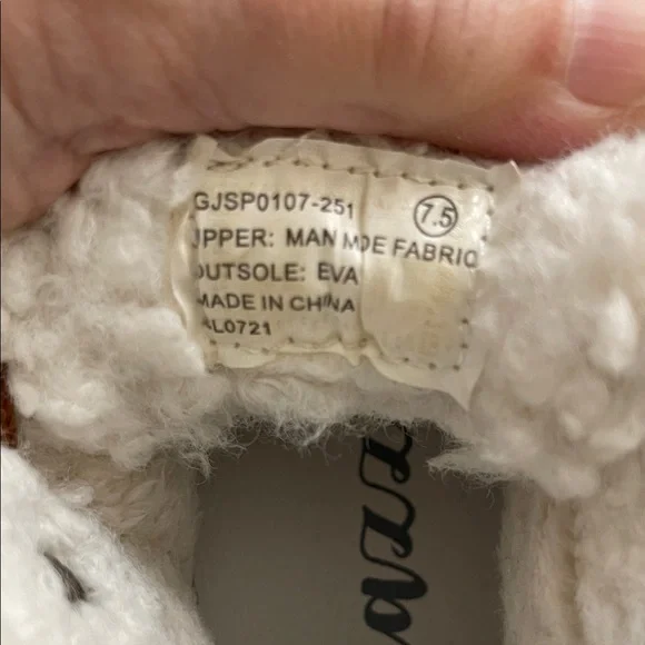 Gypsy Jazz Brown Ankle Boots with White Fur Lining - Picture 4 of 14